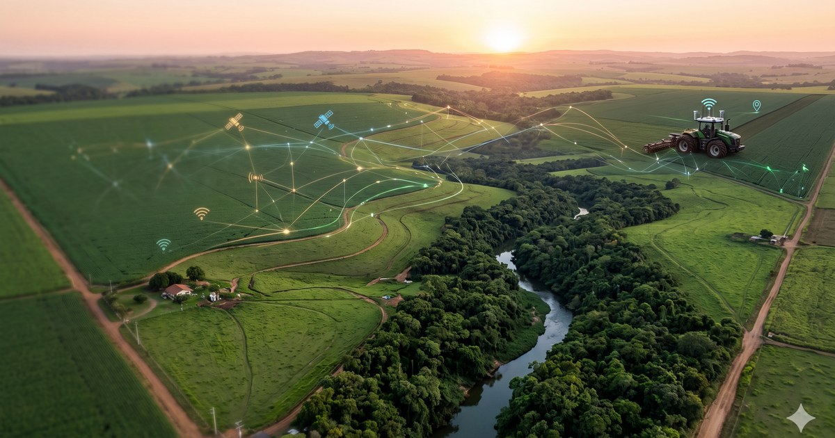 Conectividade no campo: 4G já cobre 26 milhões de hectares